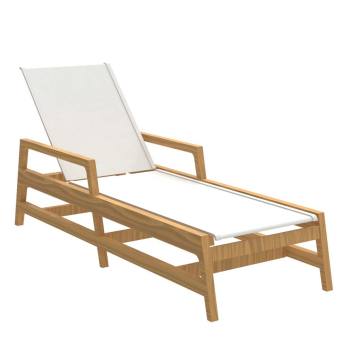 Seashore Chaise W/ Arms