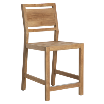 Avondale Teak Counter Stool