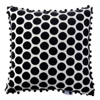 Circles Indoor/Outdoor Pillow Midnight