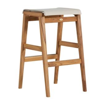 Coast Teak 30" Backless Bar Stool