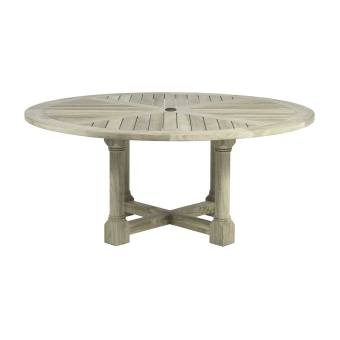 Lakeshore Teak 72" Round Dining Table