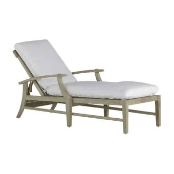 Croquet Teak Chaise Without Wheel