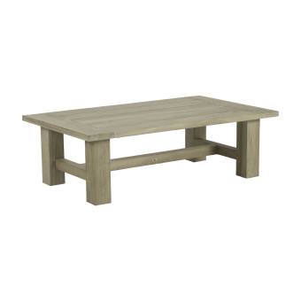 Croquet Teak Rectangular Coffee Table