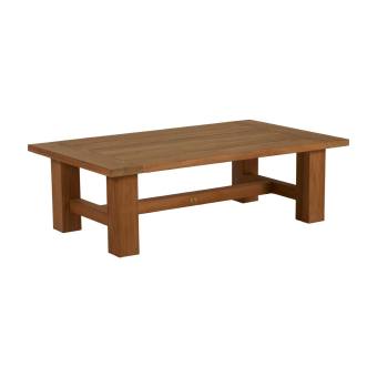 Croquet Teak Rectangular Coffee Table