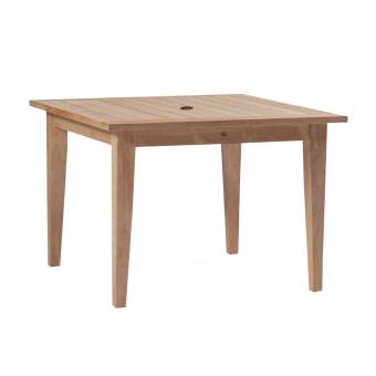 Teak 42" Square Farm Table