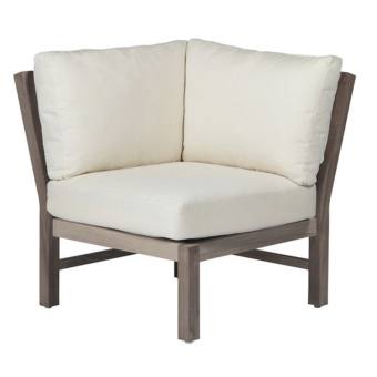 Club Teak Sectional Corner Chair