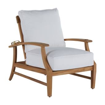 Croquet Teak Recliner Chair