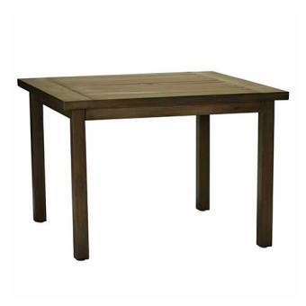 Club Aluminum Square Dining Table