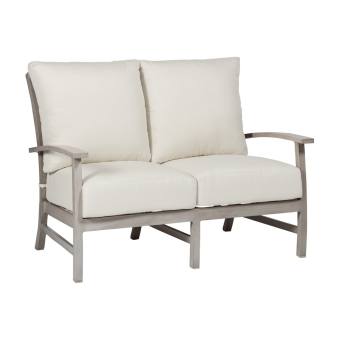 Charleston Aluminum Loveseat