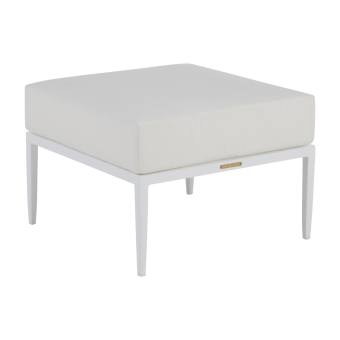 Elegante Aluminum Ottoman