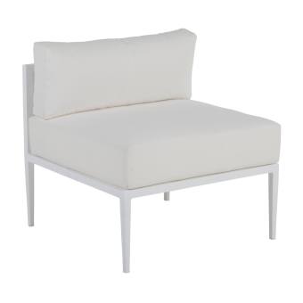 Elegante Aluminum Slipper Chair