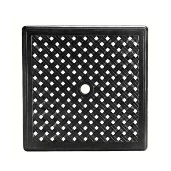 Double Lattice Aluminum 28" Square Table Top