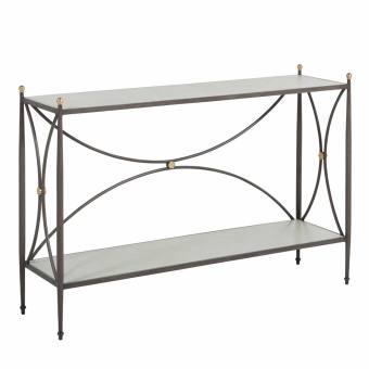 Roma Aluminum Console W/ Top