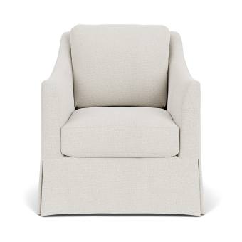 Baldwin Swivel Chair Slipcovered