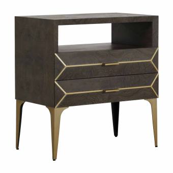 Westville Nightstand- Dark