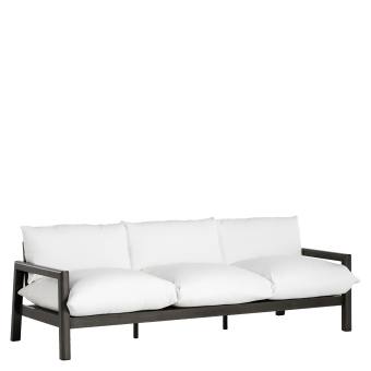Monterey Alum Sofa 3-Seat
