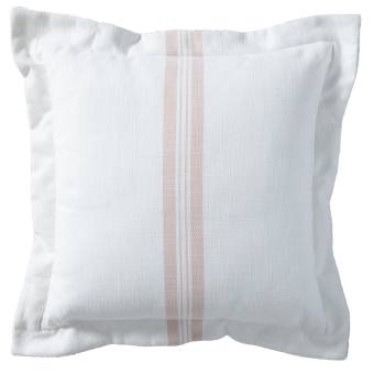Classic Stripe Blush Indoor/Outdoor Pillow Pink