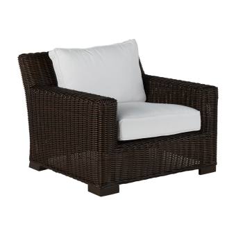 Rustic Woven Lounge Chair