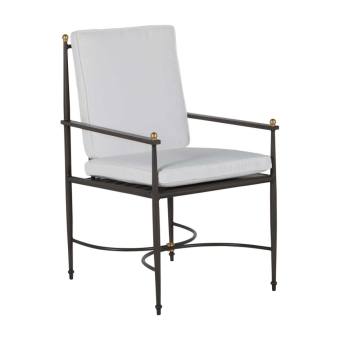 Roma Aluminum Arm Chair