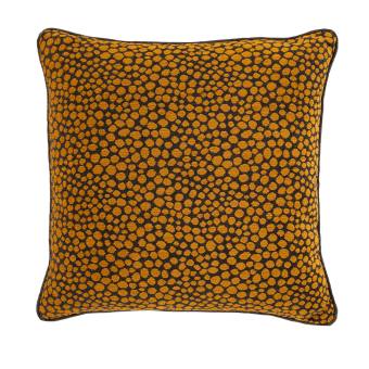 Cheetah Mustard Indoor/Outdoor Pillow Yellow