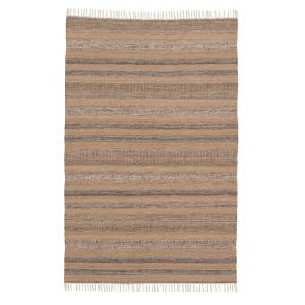 Tonal Stripe Taupe/Dove Indoor/Outdoor Rug
