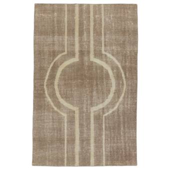 Circles Taupe Indoor/Outdoor Rug