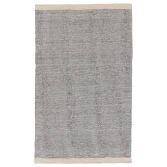 Heathered and Knotted Pewter Indoor/Outdoor Rug