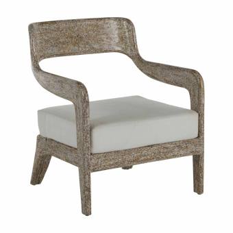 Raya Lounge Chair- White