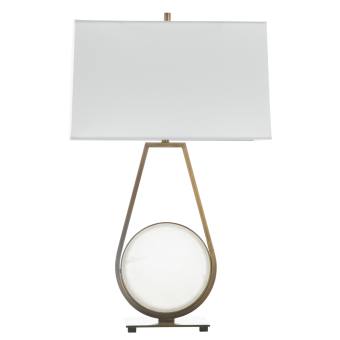 Emerald Table Lamp -White