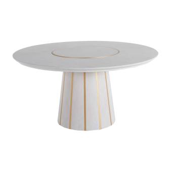 Morgan Dining Table - White