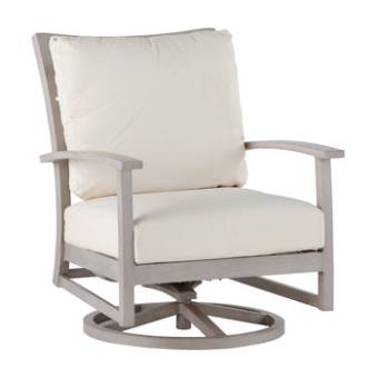 Charleston Aluminum Swivel Rocker Lounge